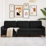 Sofá de 3 plazas terciopelo negro 210 cm de , Sofás - Ref: Foro24-4007649, Precio: 290,58 €, Descuento: %