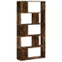 Librería de 5 estantes madera ingeniería roble ahumado de , Librerías y estanterías - Ref: Foro24-852775, Precio: 65,12 €, De...