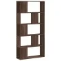 Librería de 5 niveles madera marrón roble 80,5x23,5x162,5 cm de , Librerías y estanterías - Ref: Foro24-852777, Precio: 66,05...