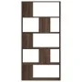 Librería de 5 niveles madera marrón roble 80,5x23,5x162,5 cm de , Librerías y estanterías - Ref: Foro24-852777, Precio: 66,05...