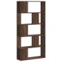 Librería de 5 niveles madera marrón roble 80,5x23,5x162,5 cm de , Librerías y estanterías - Ref: Foro24-852777, Precio: 66,86...