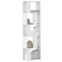 Librería 5 niveles madera ingeniería blanca 45x23,5x162,5 cm de , Librerías y estanterías - Ref: Foro24-852780, Precio: 49,53...