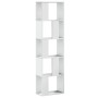 Librería 5 niveles madera ingeniería blanca 45x23,5x162,5 cm de , Librerías y estanterías - Ref: Foro24-852780, Precio: 50,14...