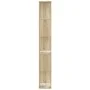 Librería de 5 niveles madera roble Sonoma 45x23,5x162,5 cm de , Librerías y estanterías - Ref: Foro24-852782, Precio: 57,18 €...