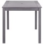 Mesa de jardín madera maciza de acacia gris lavado 140x80x74 cm de vidaXL, Mesas de jardín - Ref: Foro24-311849, Precio: 199,...