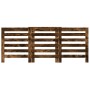 Cubierta de radiador madera color roble ahumado 205x21,5x83,5cm de , Accesorios para radiadores de calefacción - Ref: Foro24-...