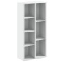 Estantería de madera de ingeniería blanca 50x25x105 cm de , Librerías y estanterías - Ref: Foro24-852789, Precio: 51,32 €, De...