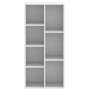 Estantería de madera de ingeniería blanca 50x25x105 cm de , Librerías y estanterías - Ref: Foro24-852789, Precio: 51,32 €, De...