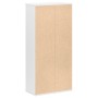 Estantería de madera de ingeniería blanca 50x25x105 cm de , Librerías y estanterías - Ref: Foro24-852789, Precio: 51,32 €, De...