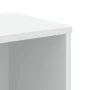 Estantería de madera de ingeniería blanca 50x25x105 cm de , Librerías y estanterías - Ref: Foro24-852789, Precio: 50,63 €, De...