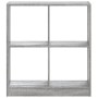Estantería de madera de ingeniería gris Sonoma 68,5x32x75 cm de , Librerías y estanterías - Ref: Foro24-852812, Precio: 53,81...