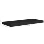 Estante flotante de pared negro MDF 60x23,5x3,8 cm en Estanterías | Comprar online en Foru.es
