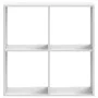 Estantería de madera de ingeniería blanca 68,5x32x68,5 cm de , Librerías y estanterías - Ref: Foro24-852825, Precio: 48,41 €,...