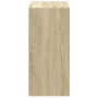 Estantería madera de ingeniería roble Sonoma 68,5x32x68,5 cm de , Librerías y estanterías - Ref: Foro24-852827, Precio: 39,76...