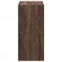 Estantería de madera ingeniería marrón roble 68,5x32x68,5 cm de , Librerías y estanterías - Ref: Foro24-852831, Precio: 45,21...