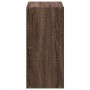 Estantería de madera ingeniería marrón roble 68,5x32x68,5 cm de , Librerías y estanterías - Ref: Foro24-852831, Precio: 45,56...