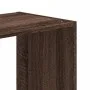 Estantería de madera ingeniería marrón roble 68,5x32x68,5 cm de , Librerías y estanterías - Ref: Foro24-852831, Precio: 45,21...