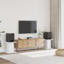 Soportes altavoces 2 uds madera ingeniería blanco 30x30x40 cm de , Soportes para altavoces - Ref: Foro24-852645, Precio: 42,4...