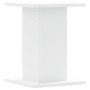 Soportes altavoces 2 uds madera ingeniería blanco 30x30x40 cm de , Soportes para altavoces - Ref: Foro24-852645, Precio: 42,4...