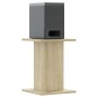 Soportes altavoces 2 uds madera roble Sonoma 30x30x40 cm de , Soportes para altavoces - Ref: Foro24-852647, Precio: 48,55 €, ...