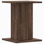 Soportes altavoces 2 uds madera marrón roble 30x30x40 cm de , Soportes para altavoces - Ref: Foro24-852651, Precio: 48,78 €, ...