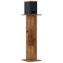 Soportes altavoces 2 uds madera roble envejecido 30x30x95 cm de , Soportes para altavoces - Ref: Foro24-852679, Precio: 79,97...
