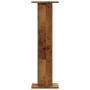 Soportes altavoces 2 uds madera roble envejecido 30x30x95 cm de , Soportes para altavoces - Ref: Foro24-852679, Precio: 79,97...