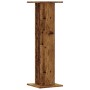 Soportes altavoces 2 uds madera roble envejecido 30x30x95 cm de , Soportes para altavoces - Ref: Foro24-852679, Precio: 79,97...