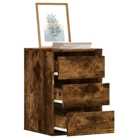 Cajonera de esquina madera ingeniería roble ahumado 40x41x58 cm by , Drawers - Ref: Foro24-852838, Price: 88,98 €, Discount: %