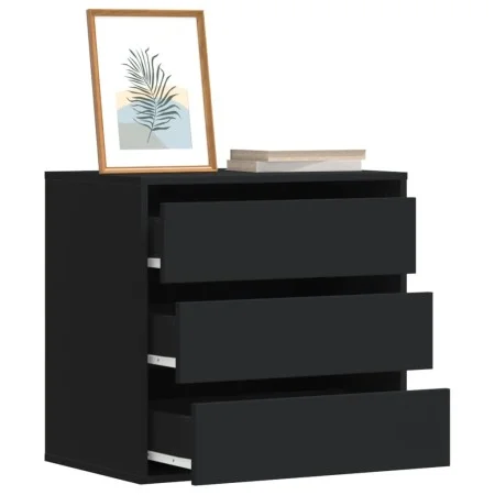 Cajonera de esquina madera de ingeniería negra 60x41x58 cm de , Cajoneras - Ref: Foro24-852844, Precio: 96,85 €, Descuento: %
