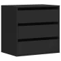 Cajonera de esquina madera de ingeniería negra 60x41x58 cm de , Cajoneras - Ref: Foro24-852844, Precio: 96,85 €, Descuento: %