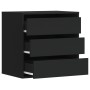 Cajonera de esquina madera de ingeniería negra 60x41x58 cm de , Cajoneras - Ref: Foro24-852844, Precio: 99,79 €, Descuento: %