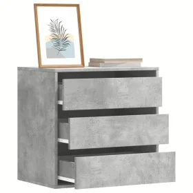 Cajonera de esquina madera ingeniería gris hormigón 60x41x58 cm by , Drawers - Ref: Foro24-852846, Price: 87,91 €, Discount: %