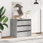Cajonera de esquina madera ingeniería gris hormigón 60x41x58 cm de , Cajoneras - Ref: Foro24-852846, Precio: 89,54 €, Descuen...
