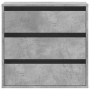 Cajonera de esquina madera ingeniería gris hormigón 60x41x58 cm de , Cajoneras - Ref: Foro24-852846, Precio: 89,54 €, Descuen...