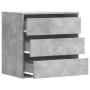 Cajonera de esquina madera ingeniería gris hormigón 60x41x58 cm de , Cajoneras - Ref: Foro24-852846, Precio: 89,54 €, Descuen...