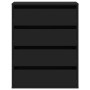 Cajonera de esquina madera de ingeniería negra 60x41x76 cm de , Cajoneras - Ref: Foro24-852871, Precio: 116,47 €, Descuento: %
