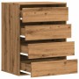 Cajonera de esquina madera ingeniería roble artisan 60x41x76 cm de , Cajoneras - Ref: Foro24-852878, Precio: 121,61 €, Descue...