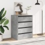 Cajonera de esquina madera ingeniería gris hormigón 60x41x76 cm de , Cajoneras - Ref: Foro24-852873, Precio: 106,08 €, Descue...