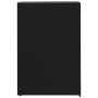 Cobertizo de 4 contenedores de basura acero negro 276x79x117 cm de , Soportes para contenedores de residuos - Ref: Foro24-327...