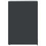 Cobertizo para 5 cubos de basura acero antracita 345x79x117 cm de , Soportes para contenedores de residuos - Ref: Foro24-3279...