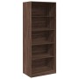 Armario madera de ingeniería color roble marrón 80x50x200 cm de , Armarios roperos - Ref: Foro24-3307726, Precio: 138,90 €, D...