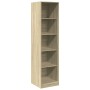 Armario de madera contrachapada color roble 50x50x200 cm de , Armarios roperos - Ref: Foro24-3307713, Precio: 144,29 €, Descu...