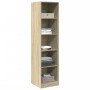 Armario de madera contrachapada color roble 50x50x200 cm de , Armarios roperos - Ref: Foro24-3307713, Precio: 144,29 €, Descu...