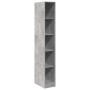Armario de madera de ingeniería gris hormigón 30x50x200 cm de , Armarios roperos - Ref: Foro24-3307705, Precio: 114,82 €, Des...