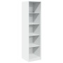 Armario de madera contrachapada blanco 50x50x200 cm de , Armarios roperos - Ref: Foro24-3307711, Precio: 196,46 €, Descuento: %