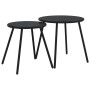 Juego de muebles de jardín con cojines 4 piezas acero negro de , Conjuntos de jardín - Ref: Foro24-4009302, Precio: 288,29 €,...