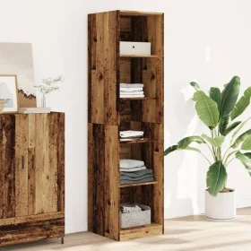 Armario de madera de ingeniería roble envejecido 50x50x200 cm de , Armarios roperos - Ref: Foro24-3307718, Precio: 124,92 €, ...
