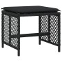 Set de comedor jardín 11 pzas con cojines ratán sintético negro de , Conjuntos de jardín - Ref: Foro24-3210787, Precio: 467,5...