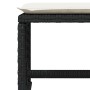 Set comedor de jardín con cojines 13 pzas ratán sintético negro de , Conjuntos de jardín - Ref: Foro24-3210798, Precio: 661,0...